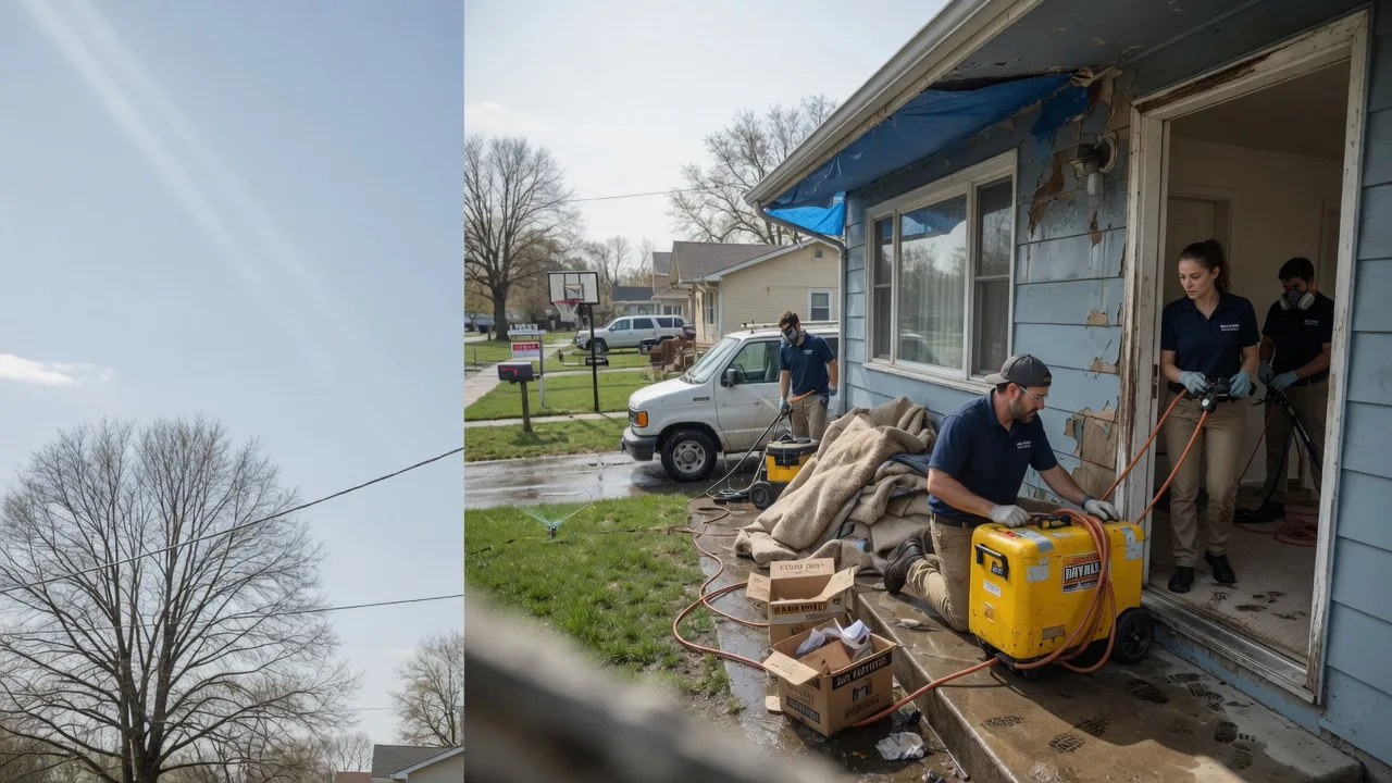 Basement Flood Cleanup in Magnolia, OH near me
